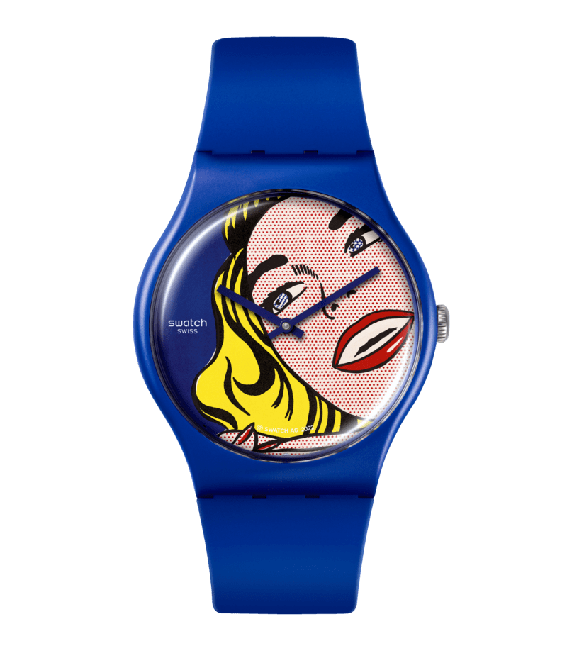 Orologio Swatch Girl By Roy Lichtenstein, The Watch