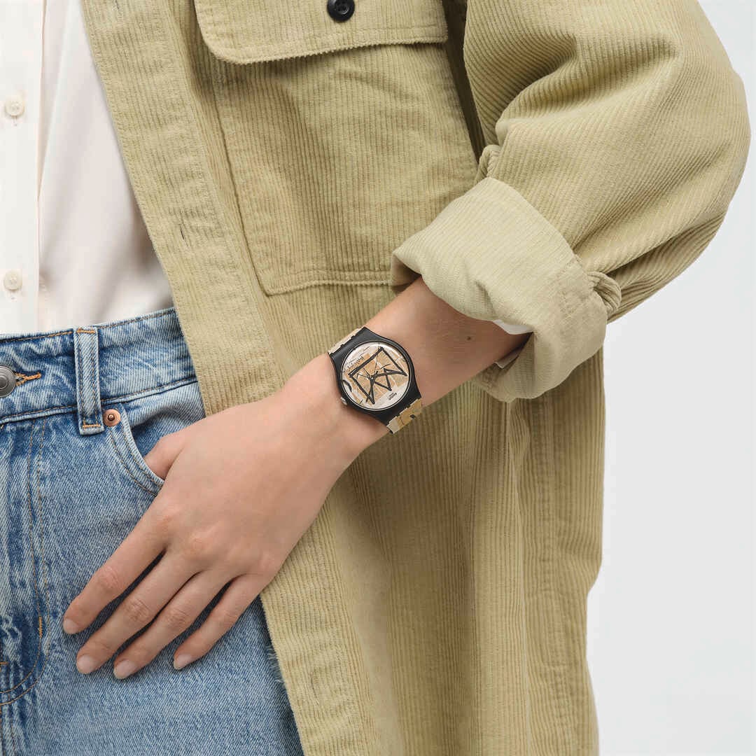 Orologio Swatch Untitled By Jean-Michel Basquiat