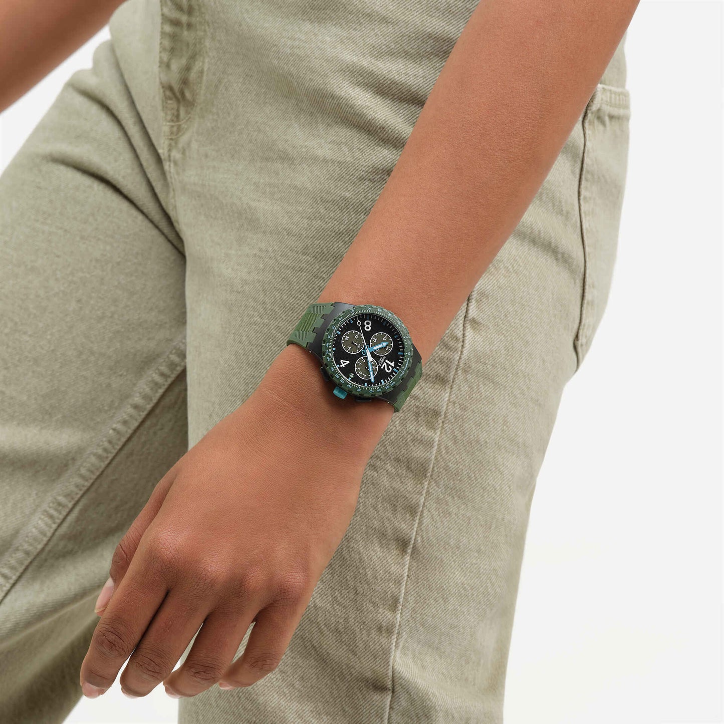 Orologio Swatch Olive Rush