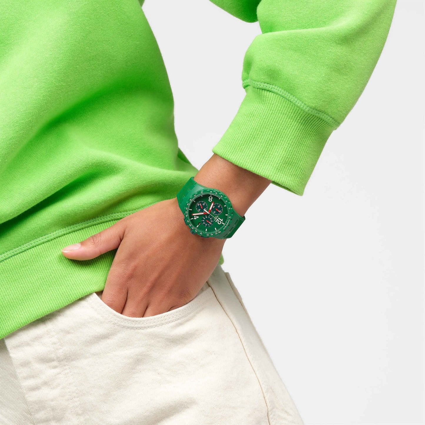 Orologio Swatch Primarily Green