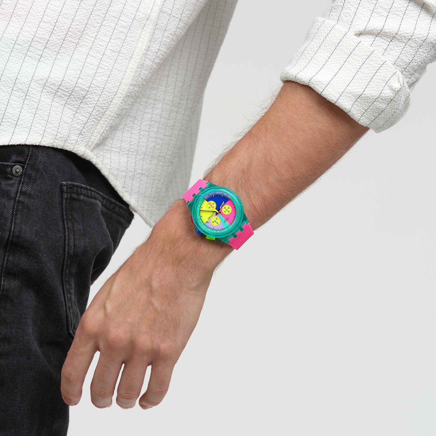 Orologio Swatch Neon Flash Arrow