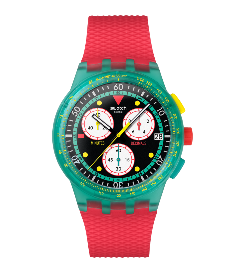 Orologio Swatch Neon Emerald Chrono