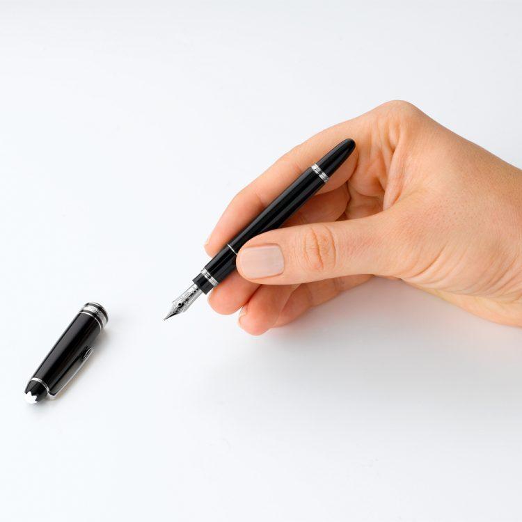 Penna Stilografica Piccola Montblanc Meisterstuck Platinum Hommage a W.A. Mozart