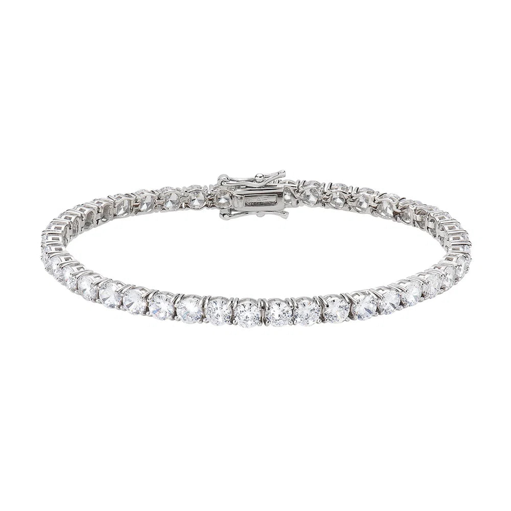 Bracciale Amen Tennis Argento e Zirconi