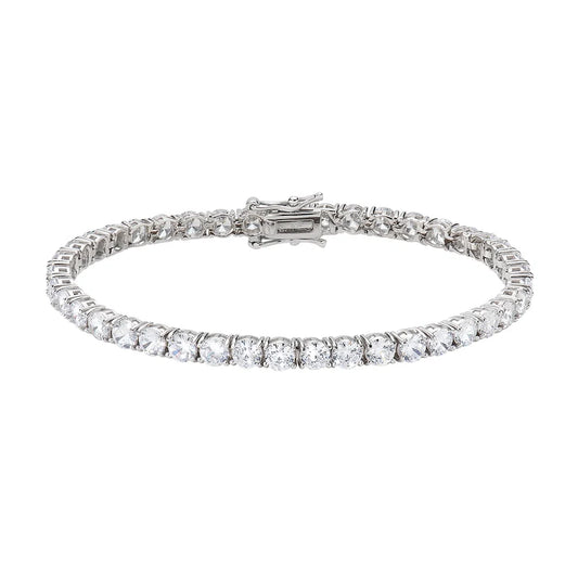 Bracciale Amen Tennis Argento e Zirconi