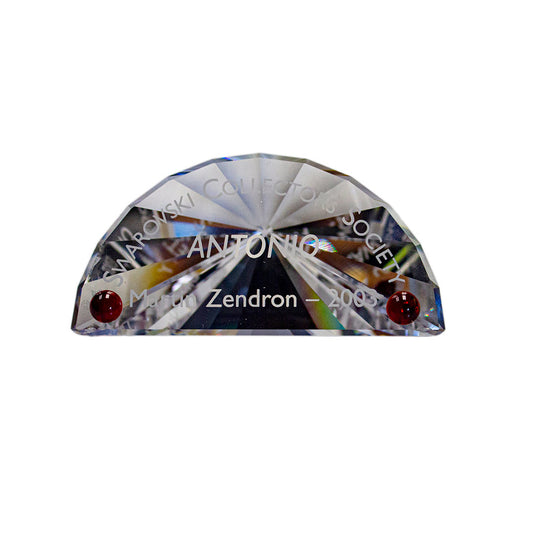Oggettistica Swarovski Scs Targa Ballerino Antonio Edizione Limitata 2003