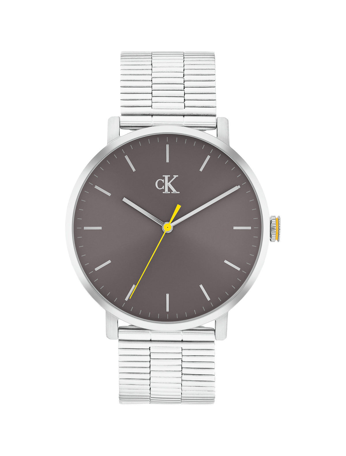 Orologio Calvin Klein Real 42 Mm Acciaio Braccialato Grigio