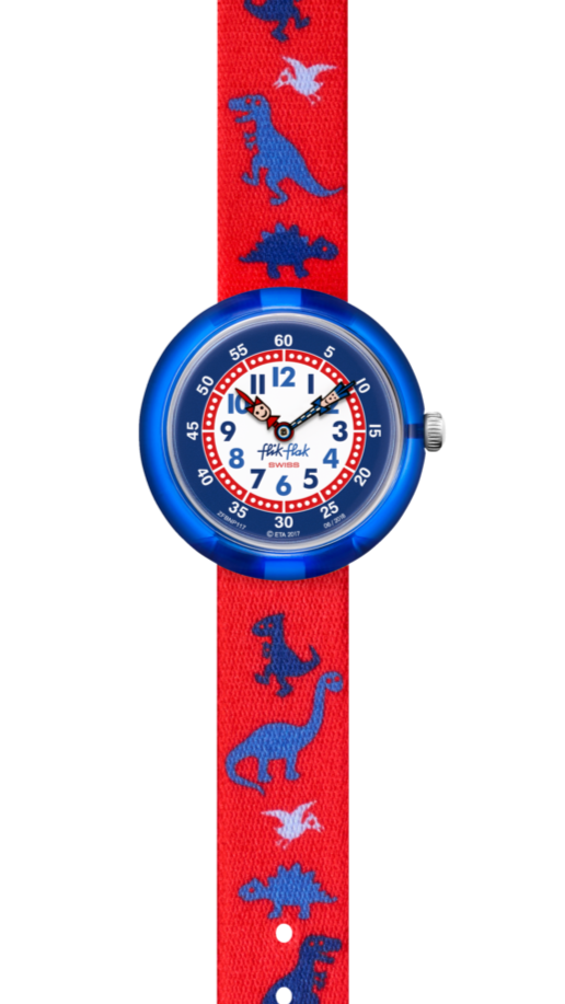 Orologio Flik Flak Bambino Color Explosion Dinosauritos