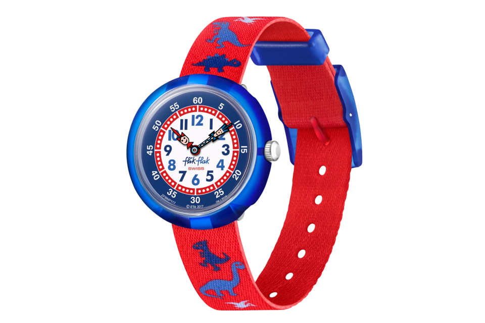 Orologio Flik Flak Bambino Color Explosion Dinosauritos