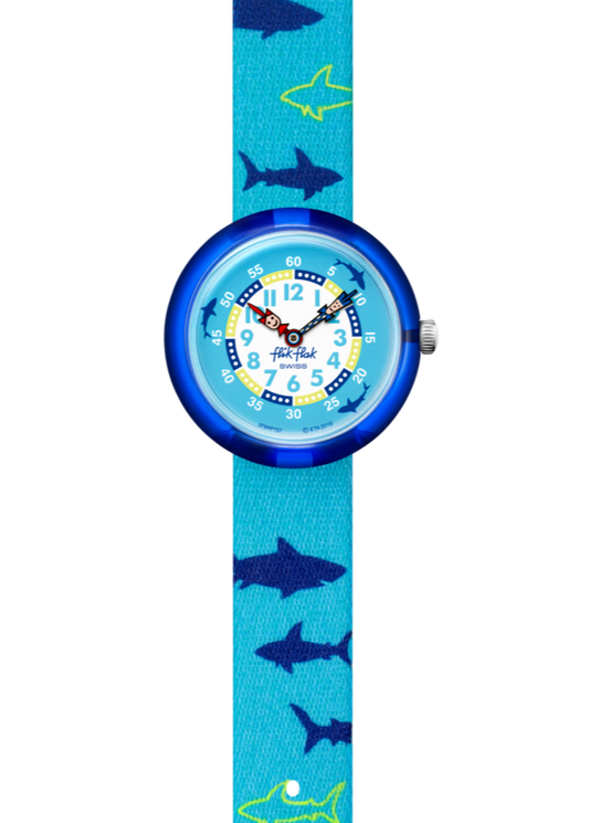 Orologio Flik Flak Bambino Pool In Miami Sharkasm