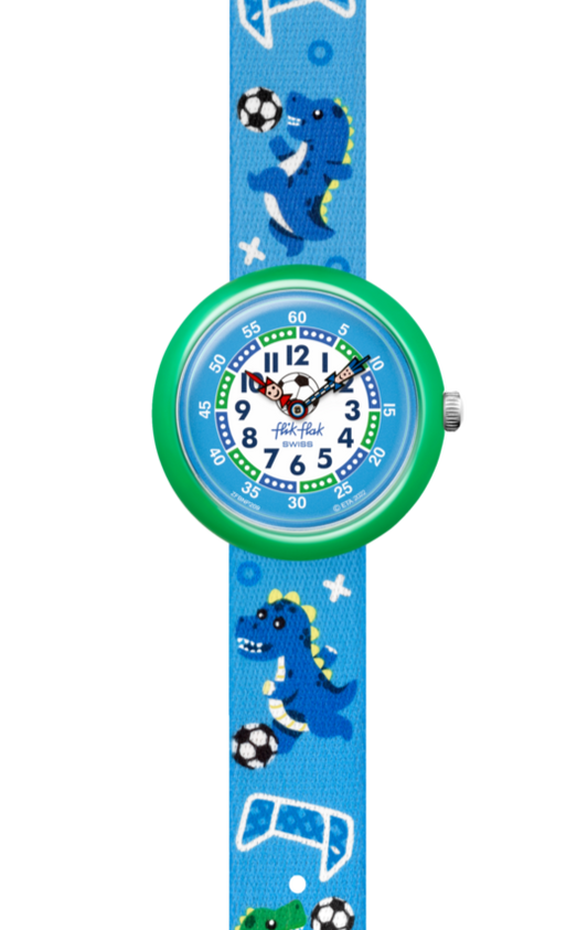 Orologio Flik Flak Bambino Sport Lovers Soccerozaurus