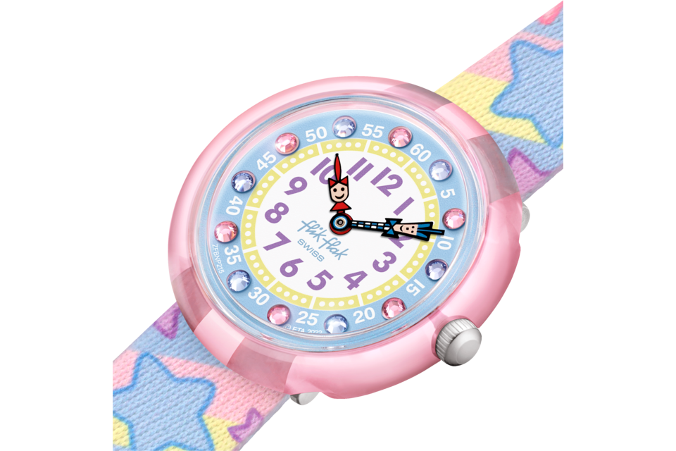 Orologio Flik Flak Shine Bright Bambino Star Party