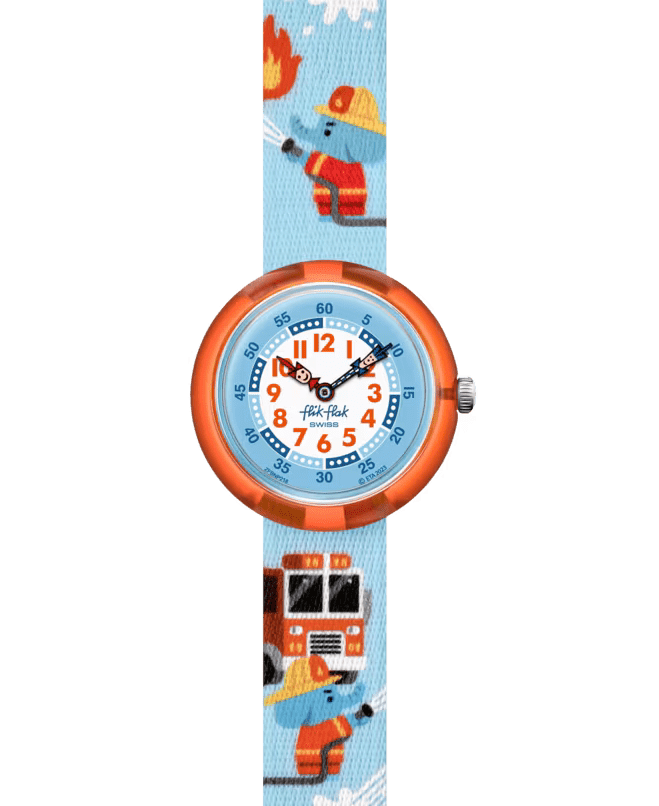 Orologio Flik Flak Future Dreams Bambino Fire Stopper 31 mm