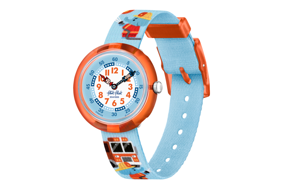 Orologio Flik Flak Future Dreams Bambino Fire Stopper 31 mm