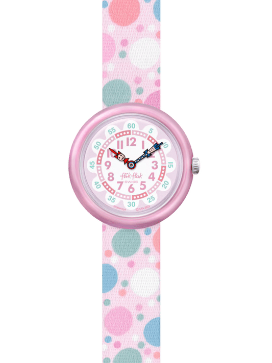 Orologio Flik Flak Organized Chaos Bambino Flying Bubbles 31 mm
