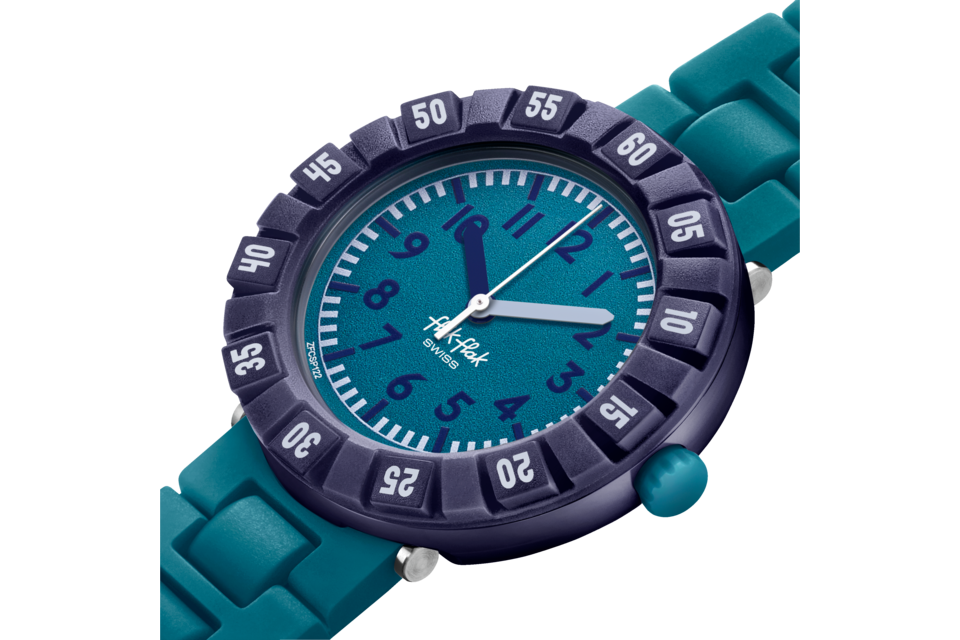 Orologio Flik Flak Bambino Gameland Level Teal