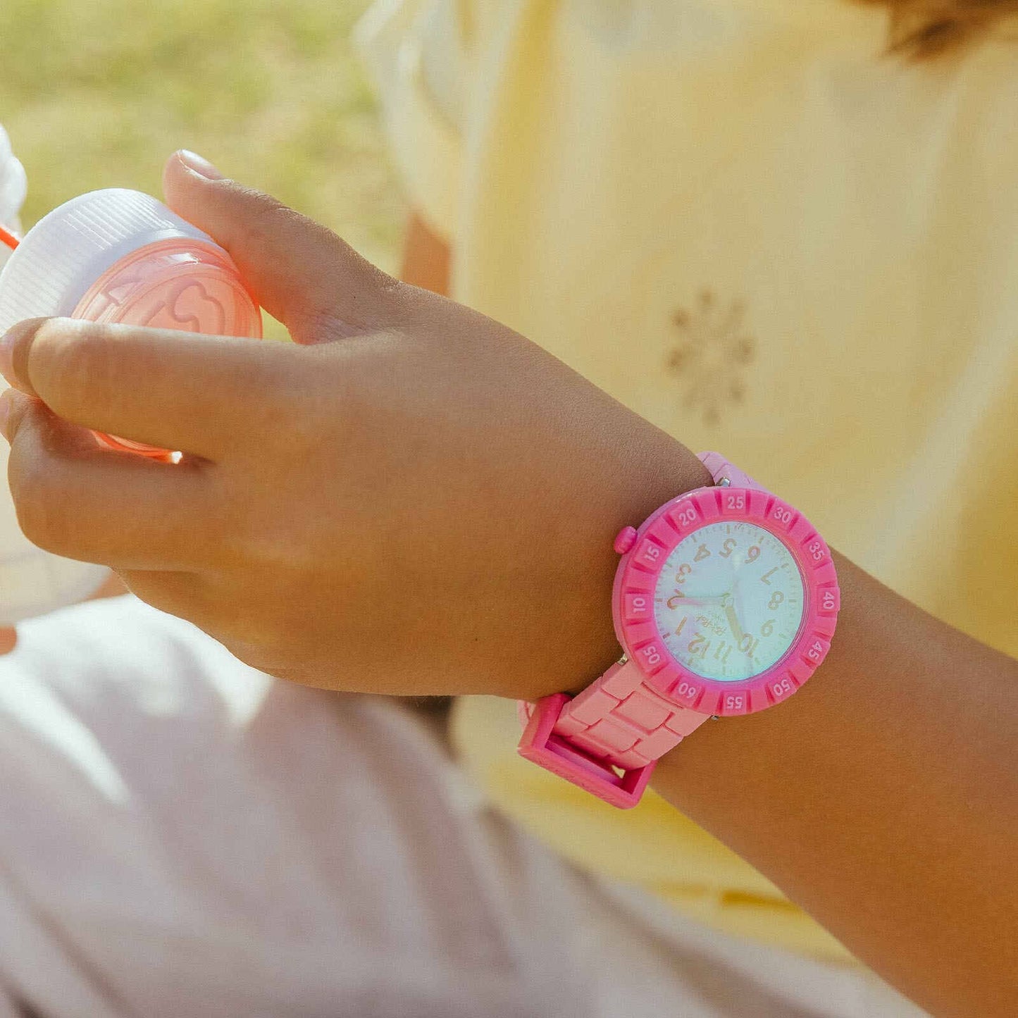 Orologio Flik Flak Pink Splash