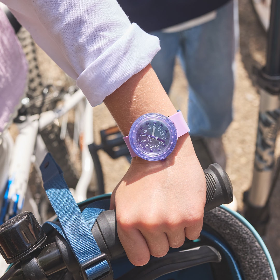 Orologio Flik Flak Fuze Purple