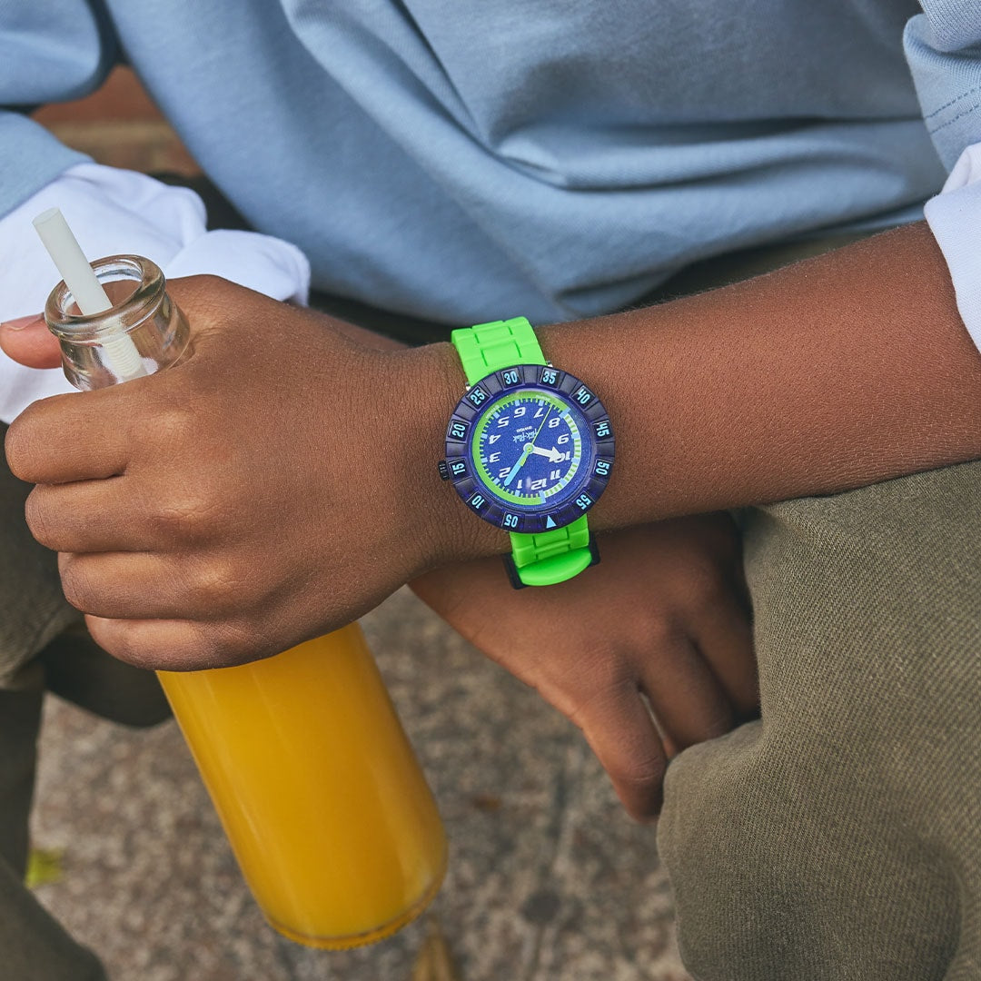 Orologio Flik Flak Neonbrick
