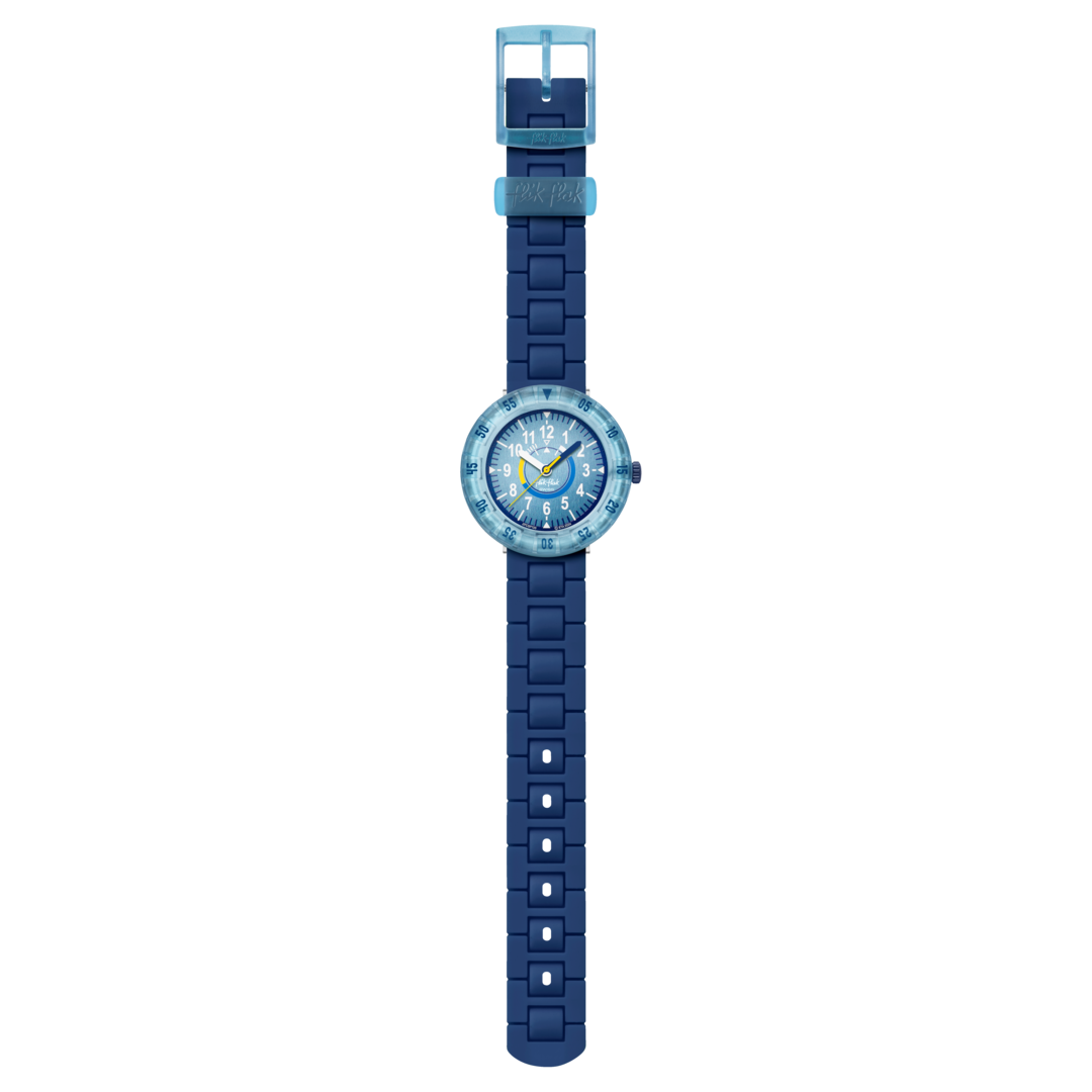 Orologio Flik Flak Bluebrick