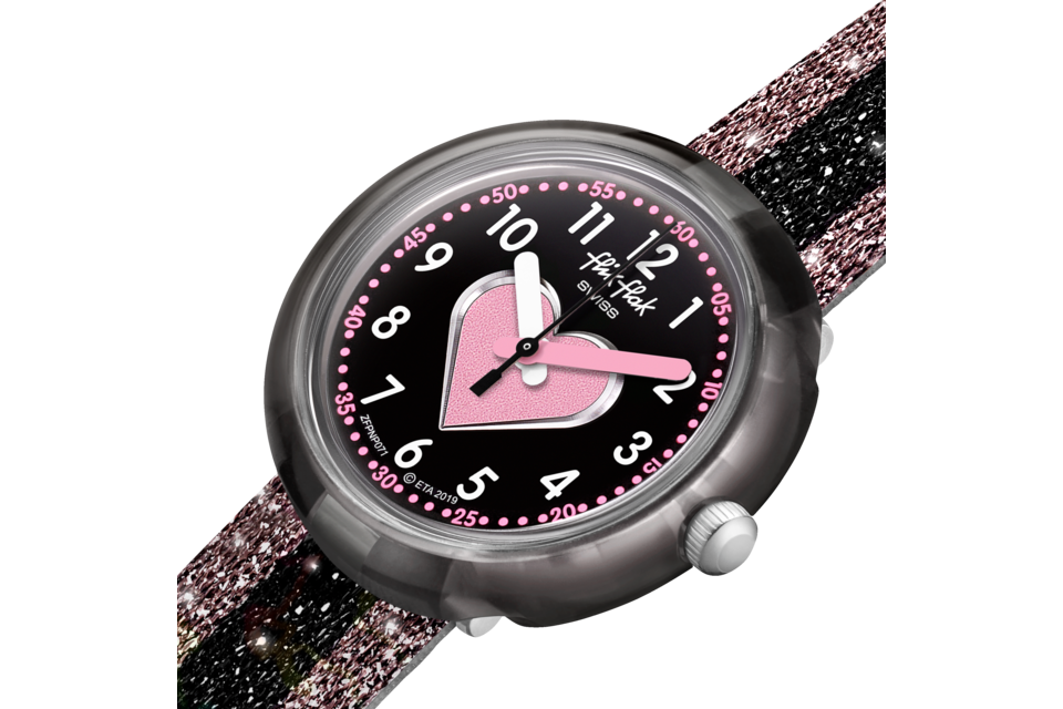 Orologio Flik Flak Bambino Imagination Cuoricino