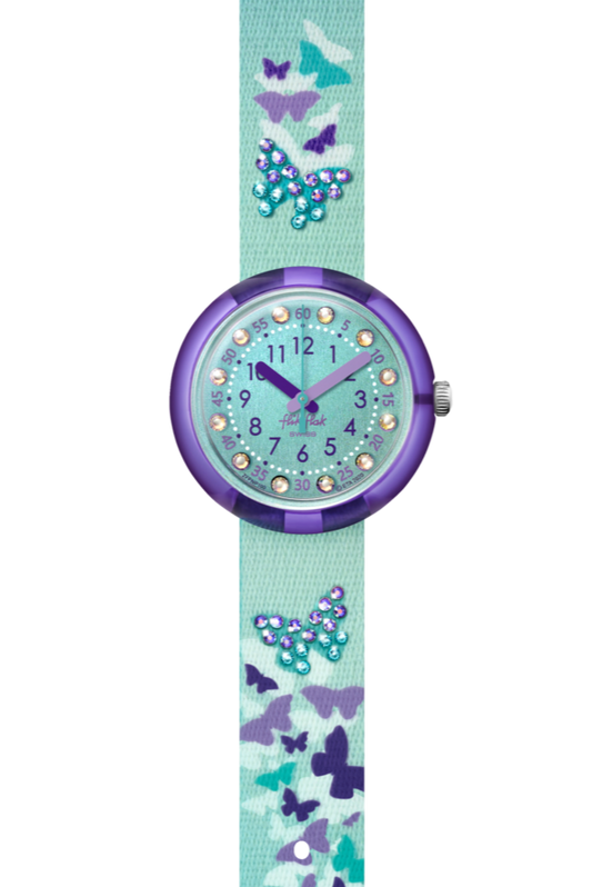 Orologio Flik Flak Bambino Shine Bright Sparkling Butterfly