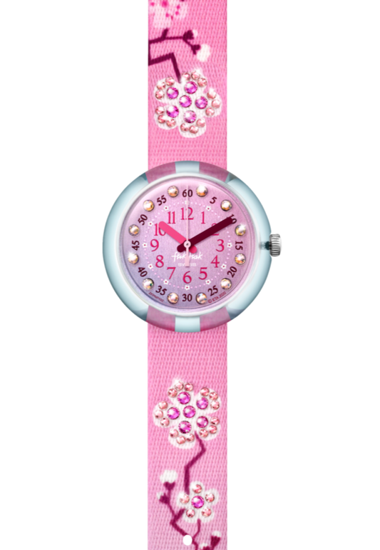 Orologio Flik Flak Bambino Shine Bright Sparkling Cherry Blossom