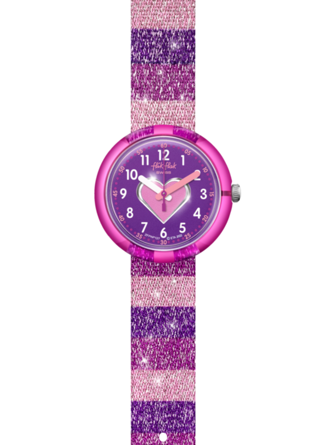 Orologio Flik Flak Bambino Color My Life Stripy Glitter