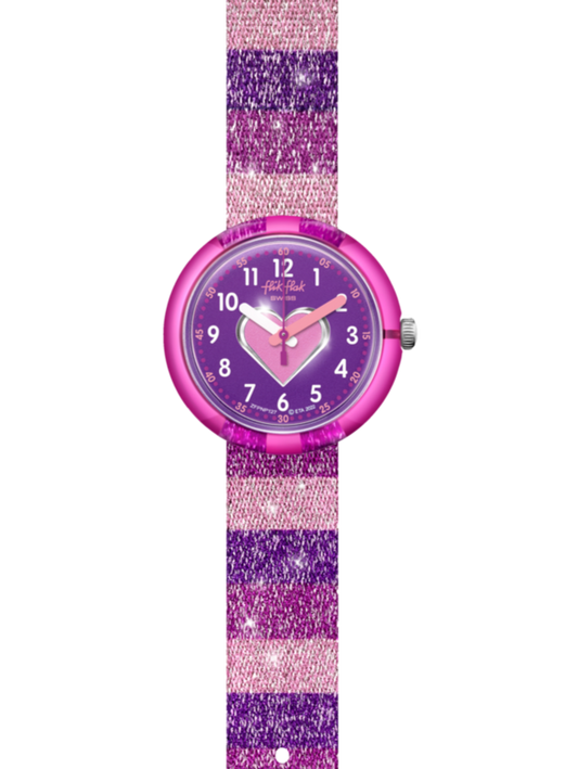 Orologio Flik Flak Bambino Color My Life Stripy Glitter