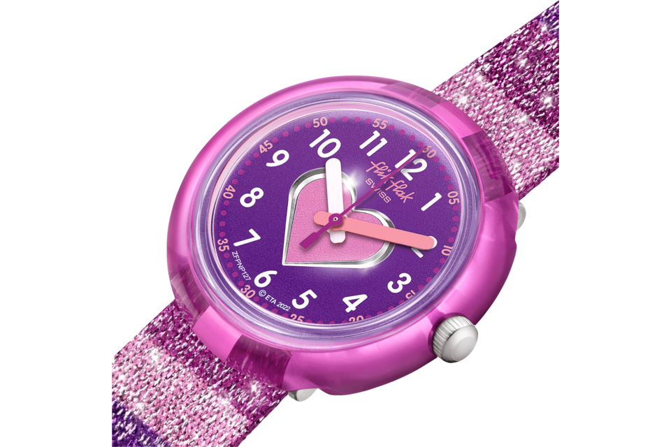 Orologio Flik Flak Bambino Color My Life Stripy Glitter