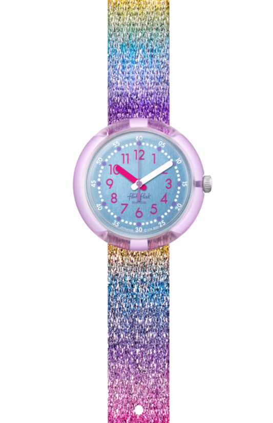 Orologio Flik Flak Bambino Shine Bright Shine In Rainbow