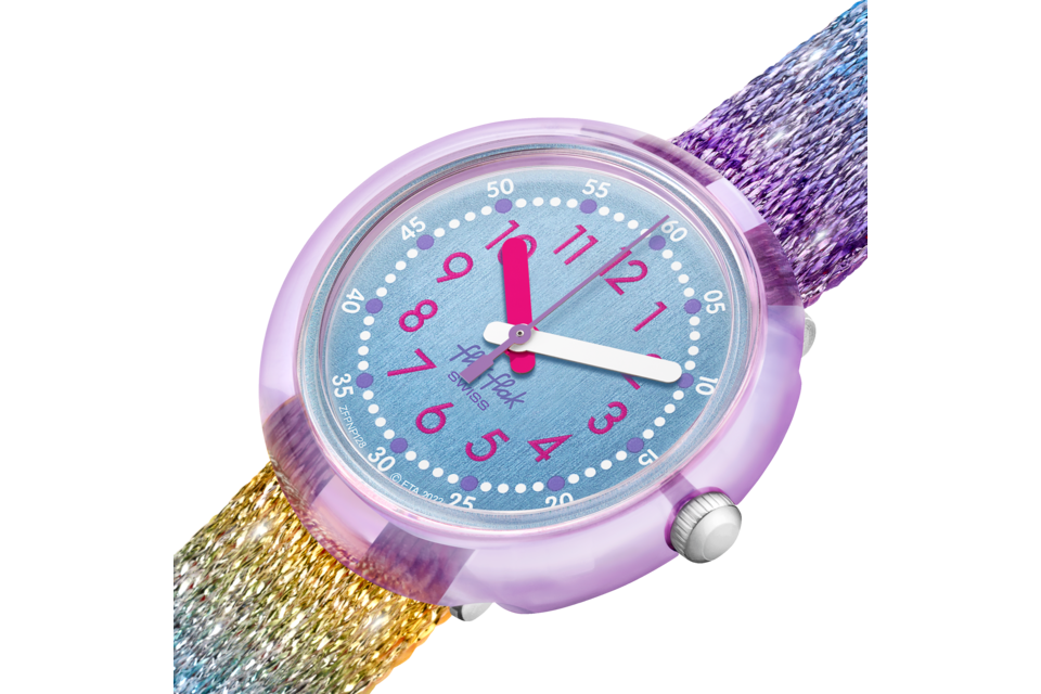 Orologio Flik Flak Bambino Shine Bright Shine In Rainbow