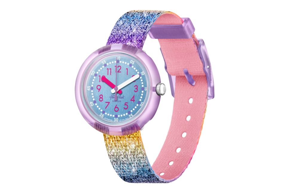 Orologio Flik Flak Bambino Shine Bright Shine In Rainbow