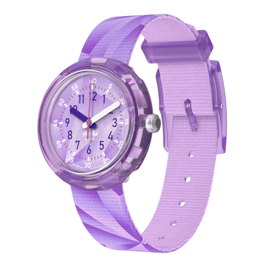 Orologio Flik Flak Purple Prism