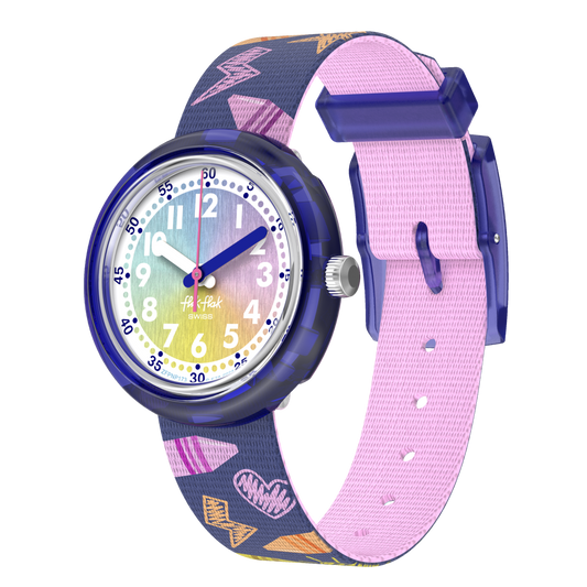 Orologio Flik Flak Rainbow Crayons