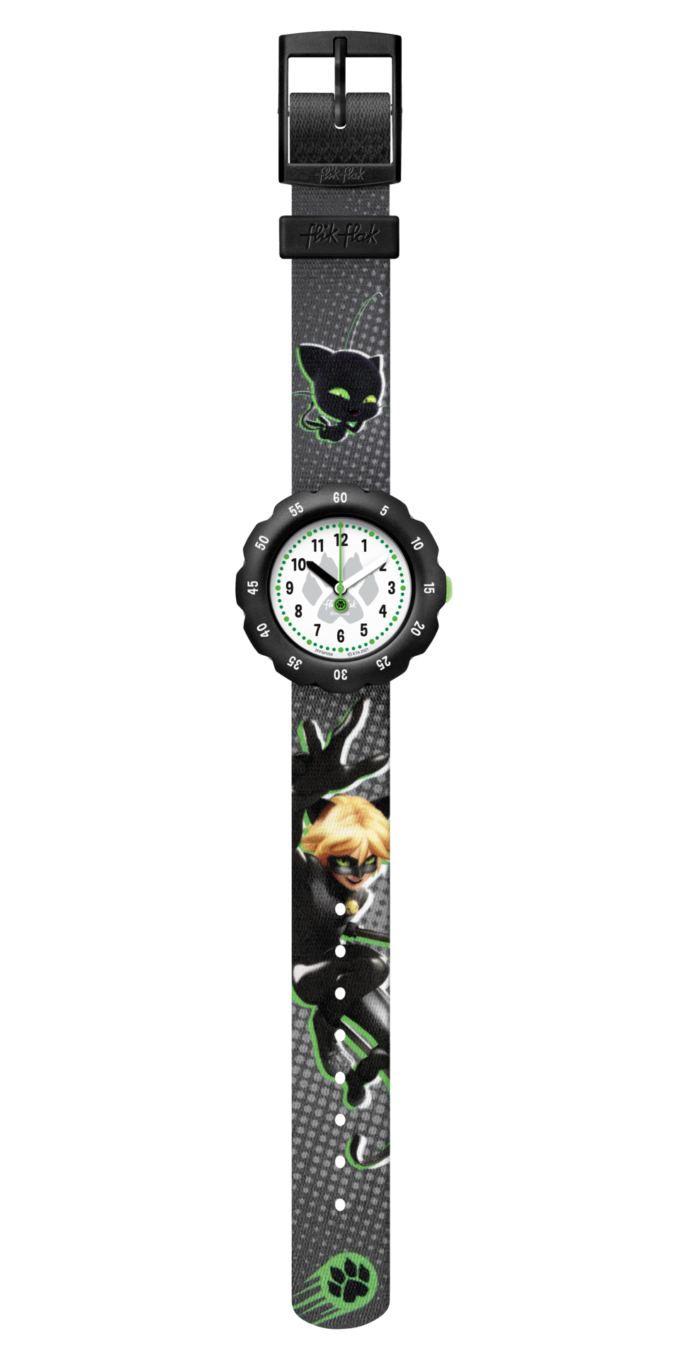 Orologio Flik Flak Bambino Ladybug Miraculous Cat Noir