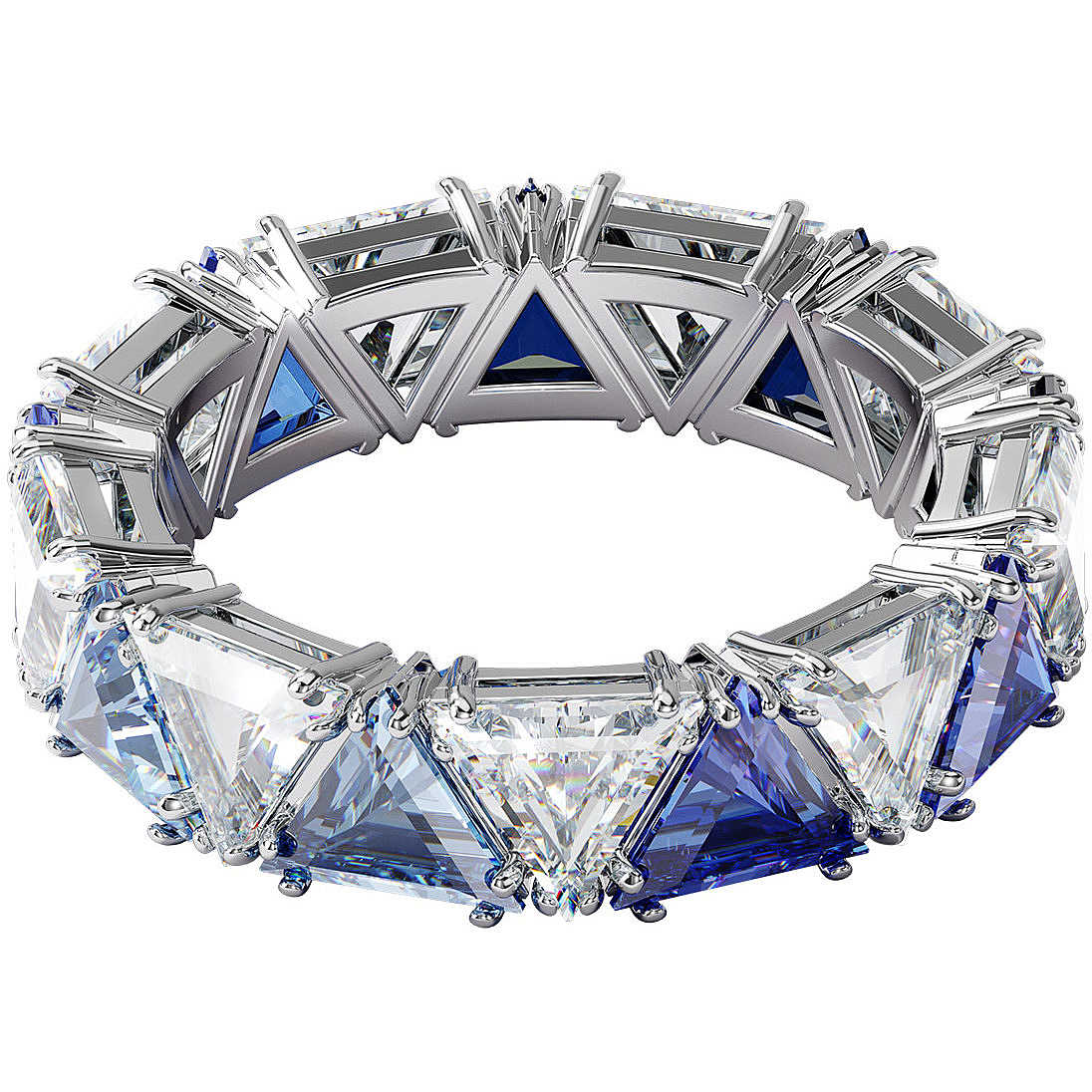 Anello Swarovski Matrix Ortyx Blu - Misura 50