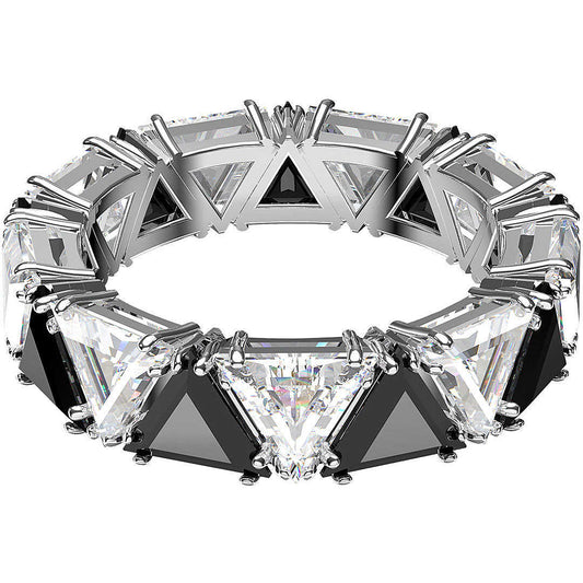 Anello Swarovski Matrix Black - Misura 58