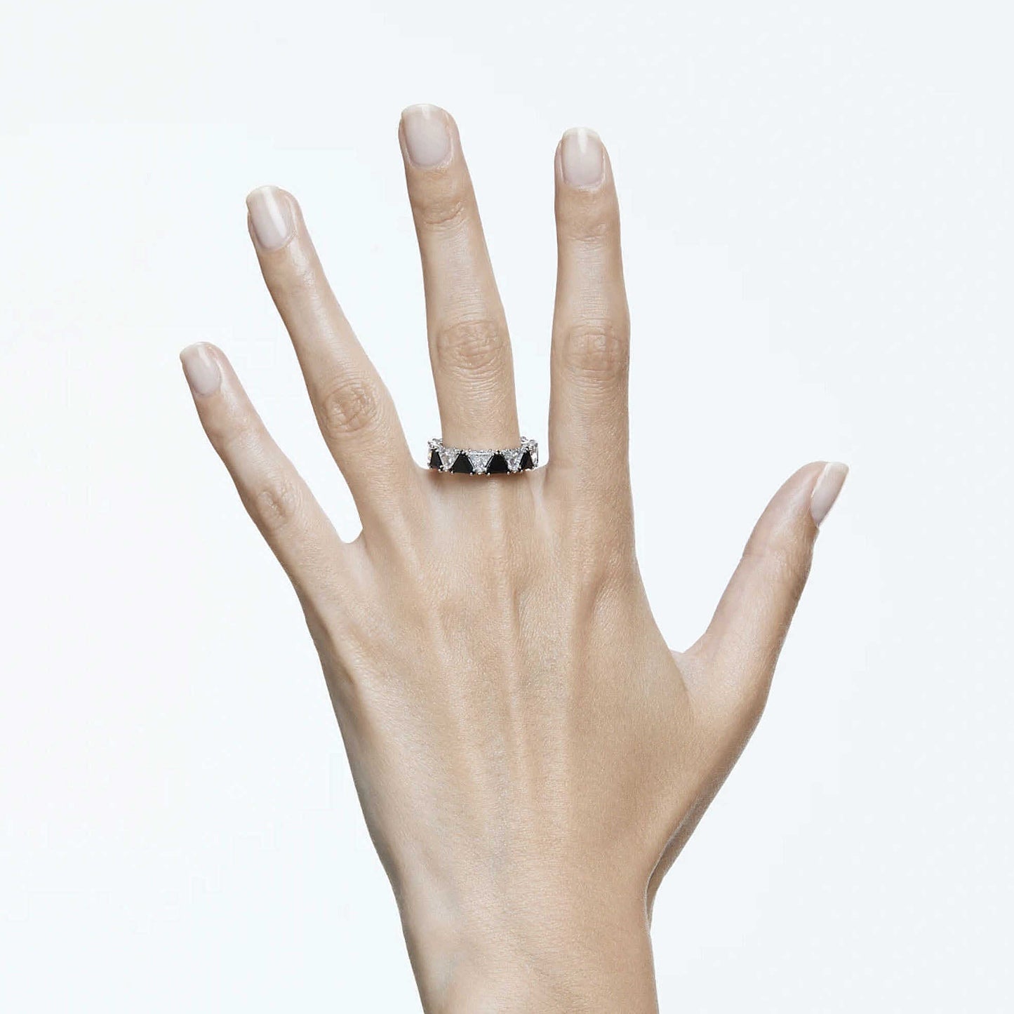 Anello Swarovski Matrix Black - Misura 58