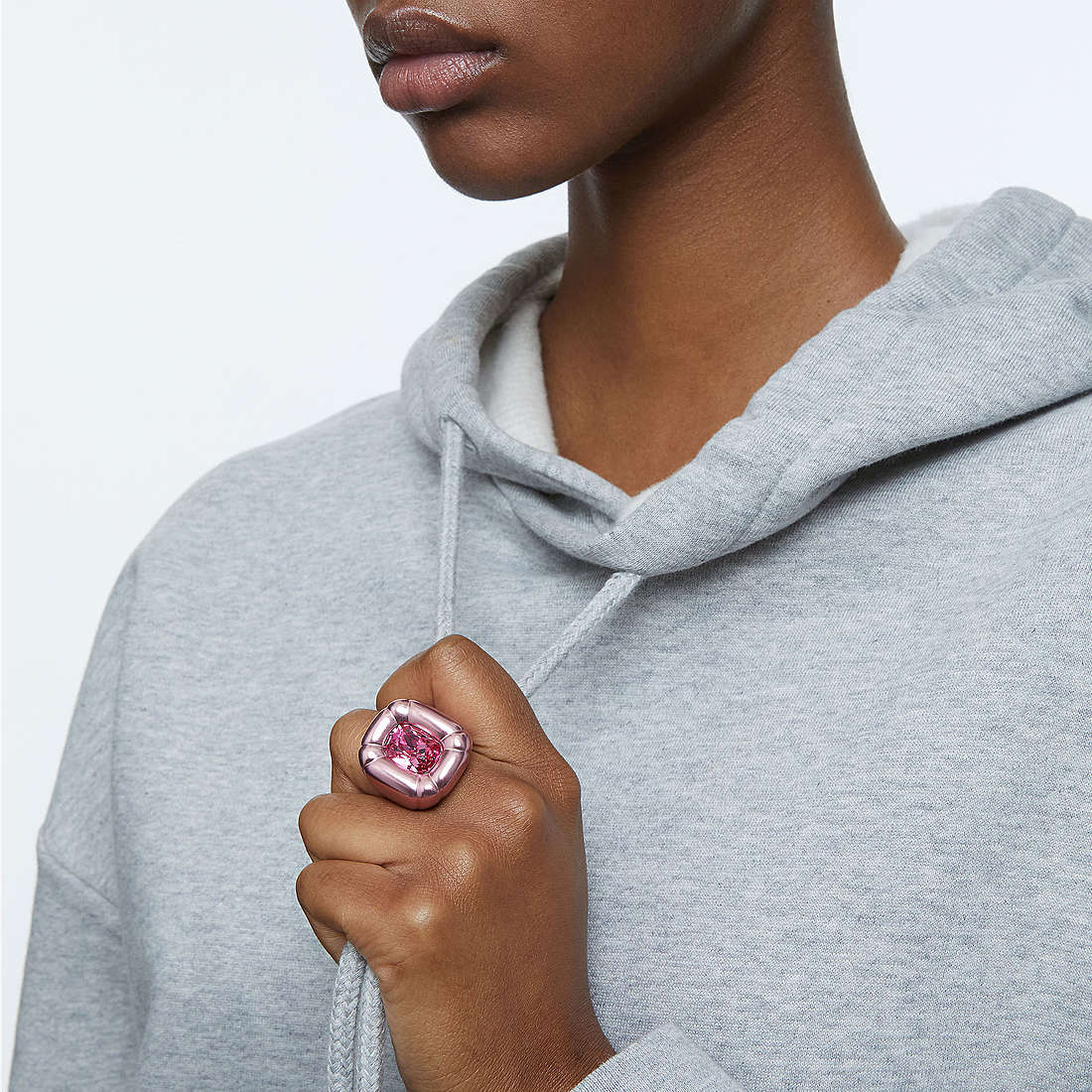 Anello Swarovski Dulcis Rose - Misura 58