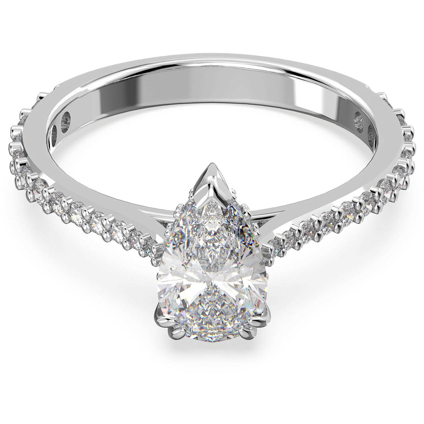 Anello Swarovski Stilla Rhebasics Pear - Misura 52