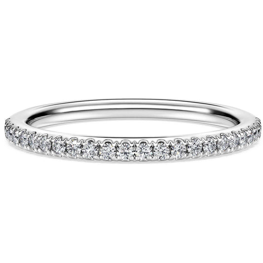 Anello Swarovski Created Diamonds Eternity - Misura 55