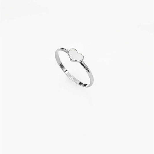 Anello Amen Prega Ama Argento Angelo Pavè - Misura 16