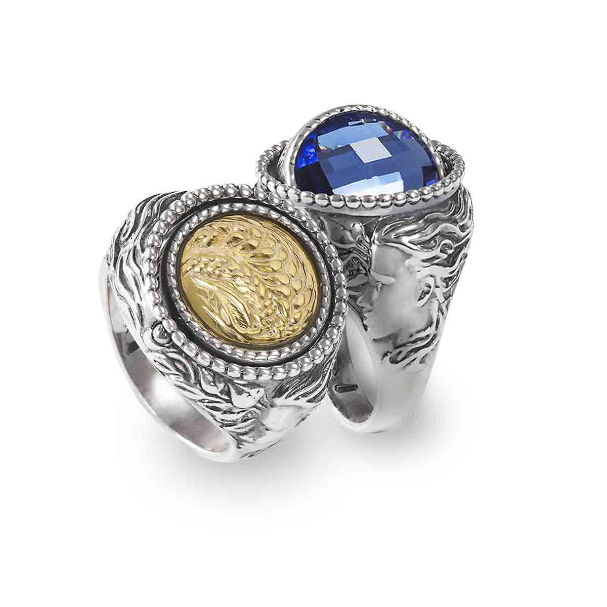 Anello Gerardo Sacco Mesi Anello Reverse Argento Giugno - Misura 16