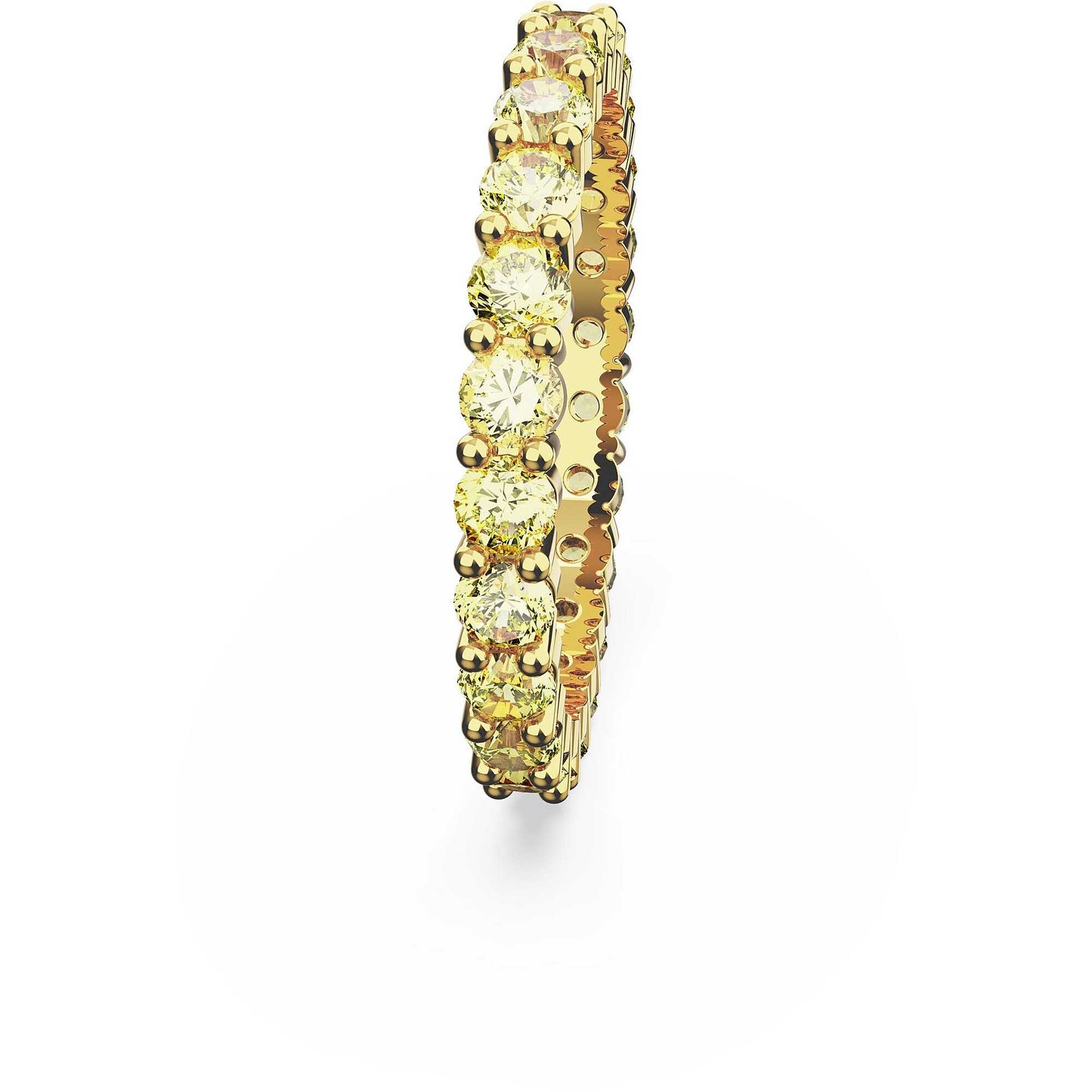 Anello Swarovski Matrix Yellow - Misura 55