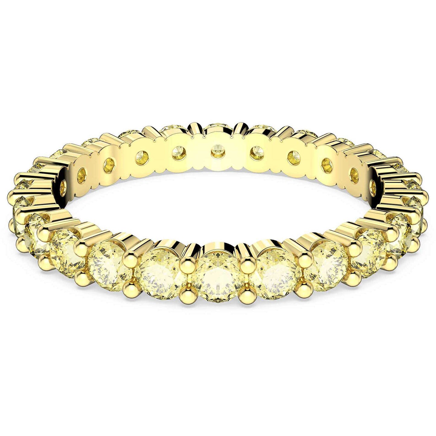 Anello Swarovski Matrix Yellow - Misura 55
