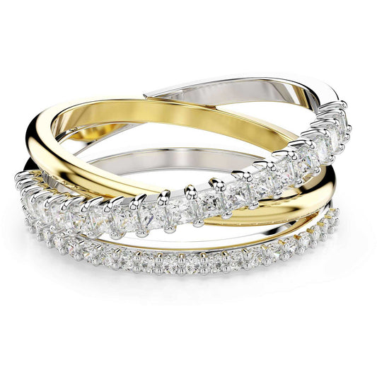 Anello Swarovski Hyperbola 3 Band - Misura 60