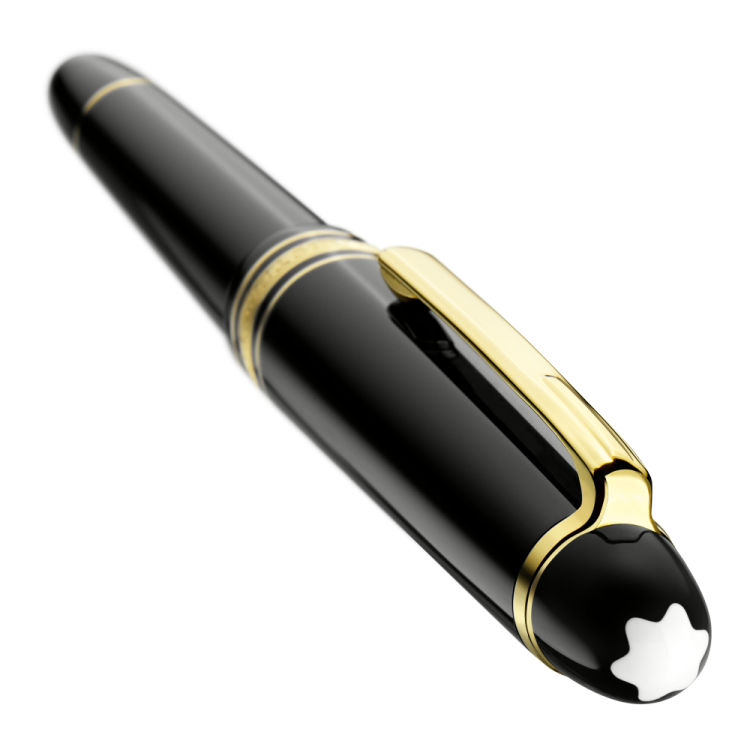 Penna Roller Montblanc Meisterstuck Classique Resina Nera
