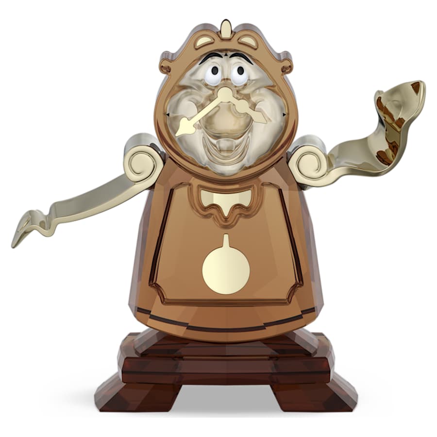 Oggettistica Swarovski Beauty And The Beast Cogsworth Tockins, Disney