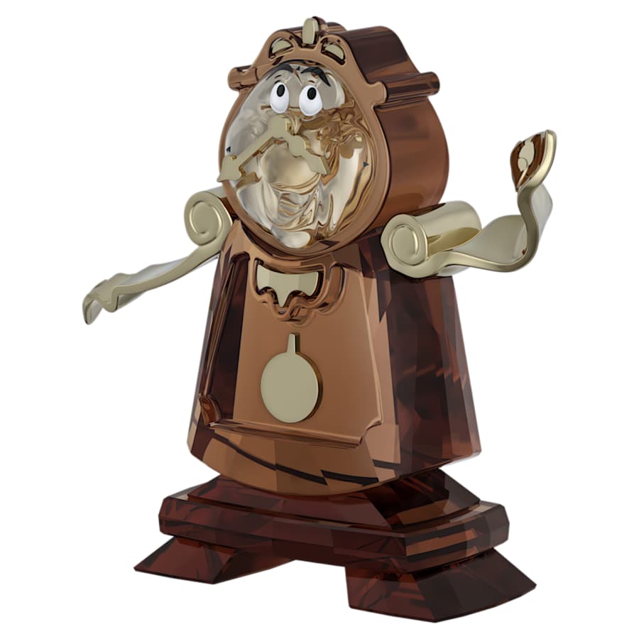 Oggettistica Swarovski Beauty And The Beast Cogsworth Tockins, Disney